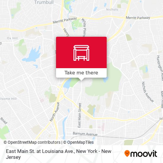 East Main St. at Louisiana Ave. map