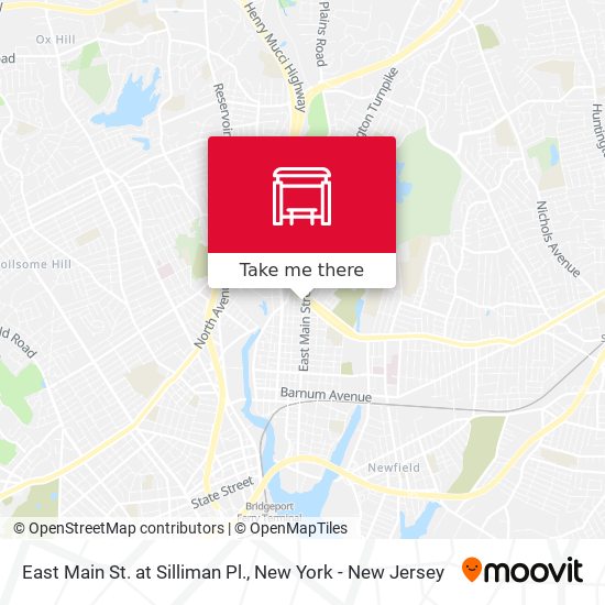 East Main St. at Silliman Pl. map
