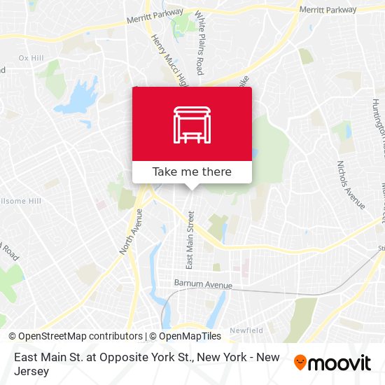 Mapa de East Main St. at Opposite York St.