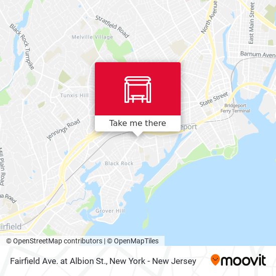 Mapa de Fairfield Ave. at Albion St.