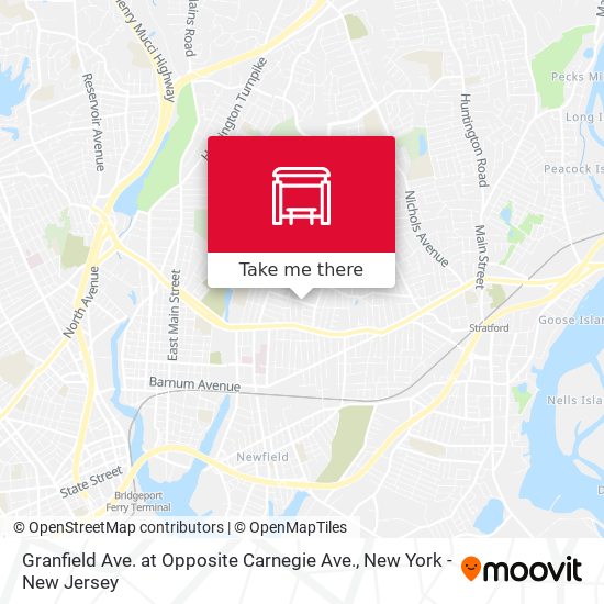 Mapa de Granfield Ave. at Opposite Carnegie Ave.