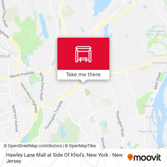 Mapa de Hawley Lane Mall at Side Of Khol's