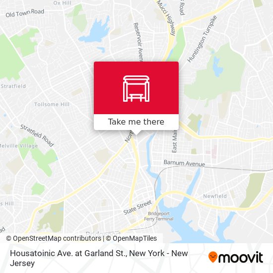 Mapa de Housatoinic Ave. at Garland St.