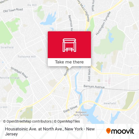 Mapa de Housatoinic Ave. at North Ave.