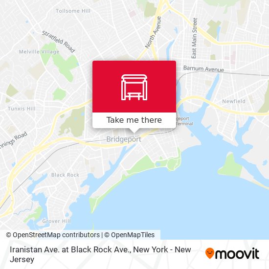 Mapa de Iranistan Ave. at Black Rock Ave.