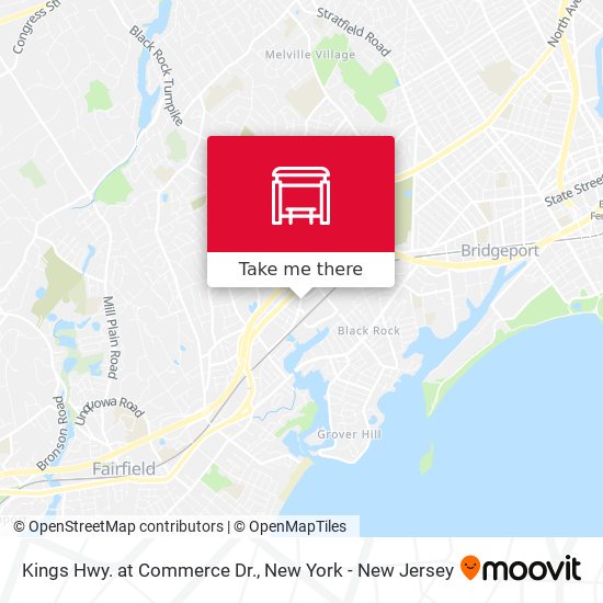 Mapa de Kings Hwy. at Commerce Dr.