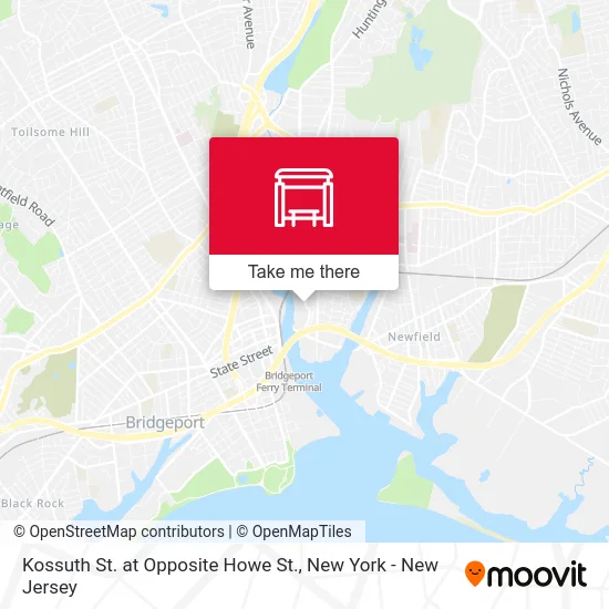 Kossuth St. at Opposite Howe St. map