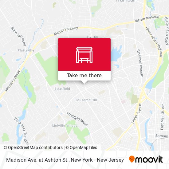 Mapa de Madison Ave. at Ashton St.