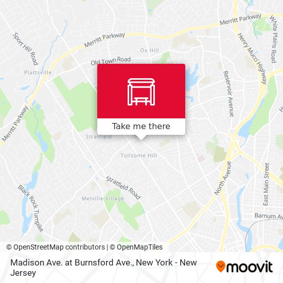 Madison Ave. at Burnsford Ave. map
