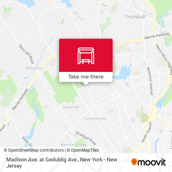 Mapa de Madison Ave. at Geduldig Ave.
