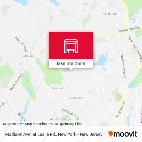 Mapa de Madison Ave. at Leslie Rd.