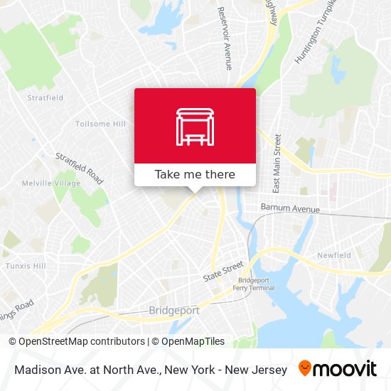 Mapa de Madison Ave. at North Ave.