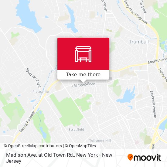Madison Ave. at Old Town Rd. map