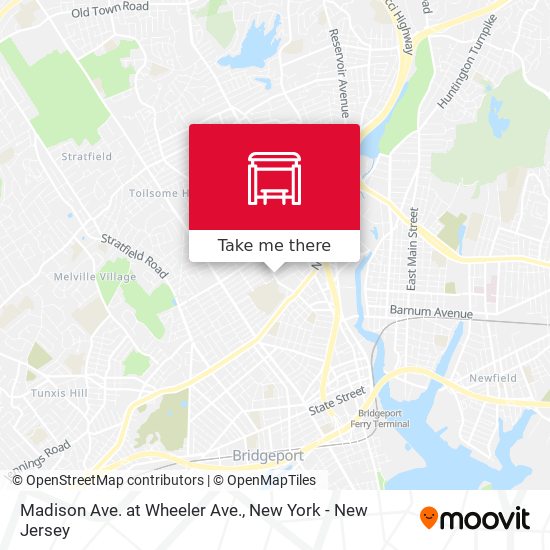 Madison Ave. at Wheeler Ave. map