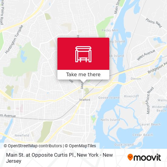 Main St. at Opposite Curtis Pl. map