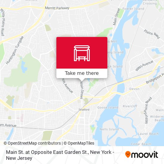 Main St. at Opposite East Garden St. map