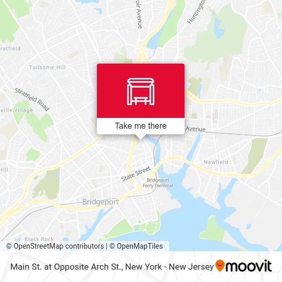 Main St. at Opposite Arch St. map