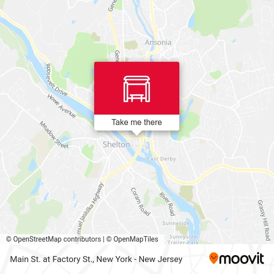 Main St. at Factory St. map