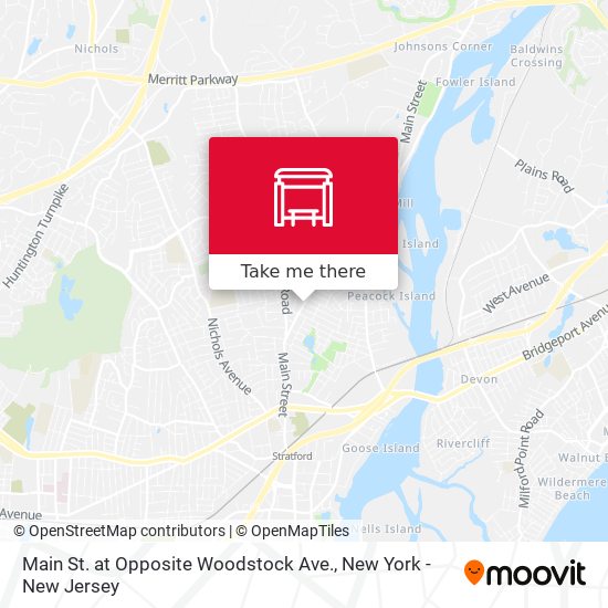 Mapa de Main St. at Opposite Woodstock Ave.