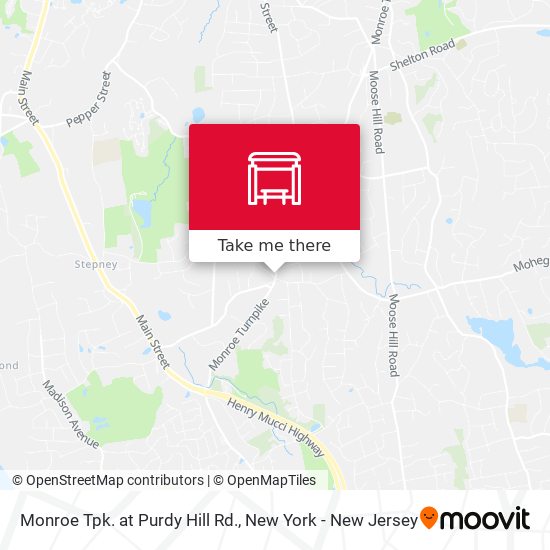 Mapa de Monroe Tpk. at Purdy Hill Rd.