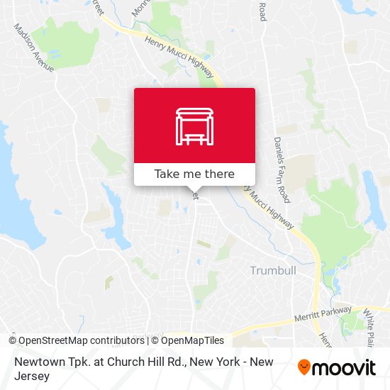 Mapa de Newtown Tpk. at Church Hill Rd.