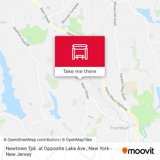 Mapa de Newtown Tpk. at Opposite Lake Ave.