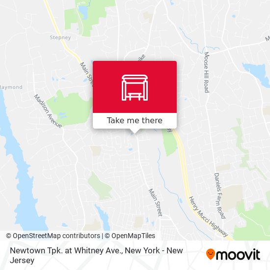 Newtown Tpk. at Whitney Ave. map
