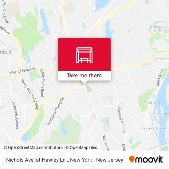 Mapa de Nichols Ave. at Hawley Ln..