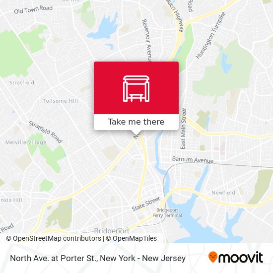 Mapa de North Ave. at Porter St.