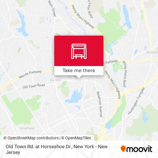Old Town Rd. at Horseshoe Dr. map