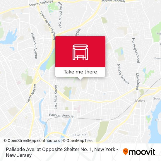 Palisade Ave. at Opposite Shelter No. 1 map