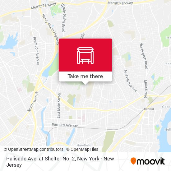 Mapa de Palisade Ave. at Shelter No. 2