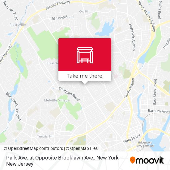 Park Ave. at Opposite Brooklawn Ave. map
