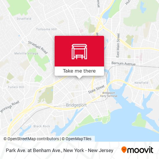 Mapa de Park Ave. at Benham Ave.
