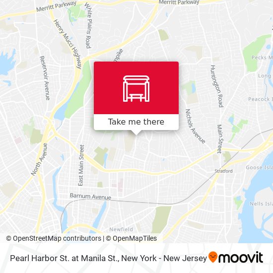 Mapa de Pearl Harbor St. at Manila St.