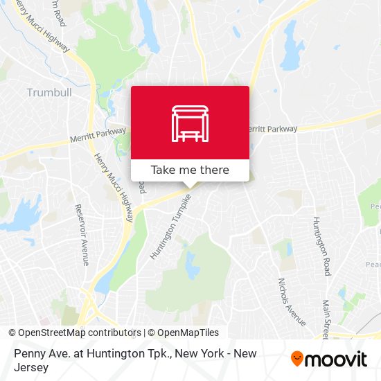 Mapa de Penny Ave. at Huntington Tpk.