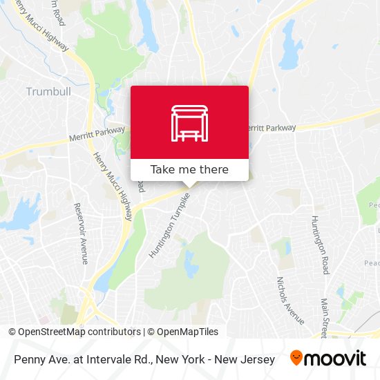 Penny Ave. at Intervale Rd. map