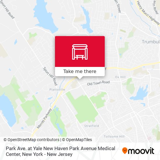 Park Ave. at Yale New Haven Park Avenue Medical Center map
