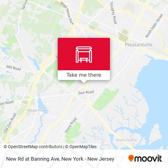 Mapa de New Rd at Banning Ave