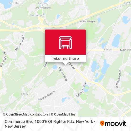 Mapa de Commerce Blvd 1000'E Of Righter Rd#