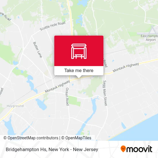 Bridgehampton Hs map