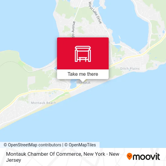 Montauk Chamber Of Commerce map