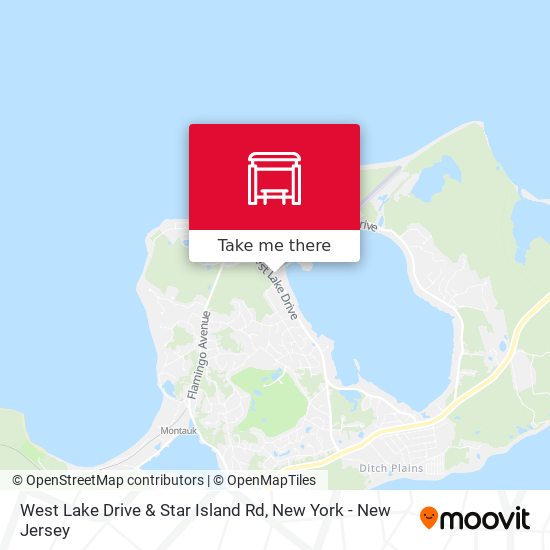 West Lake Drive & Star Island Rd map