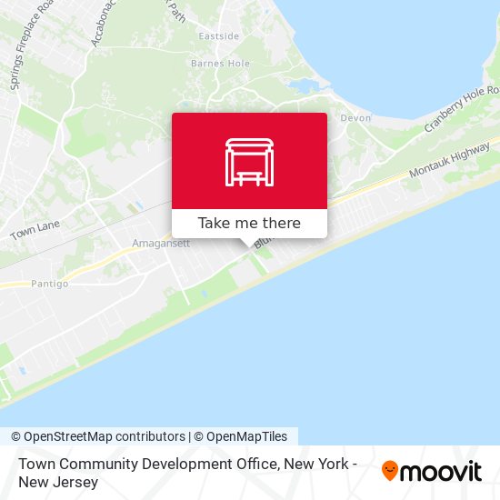 Town Community Development Office map
