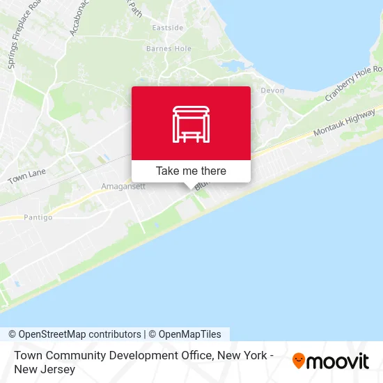 Town Community Development Office map