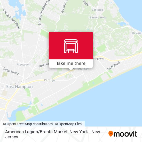 Mapa de American Legion/Brents Market