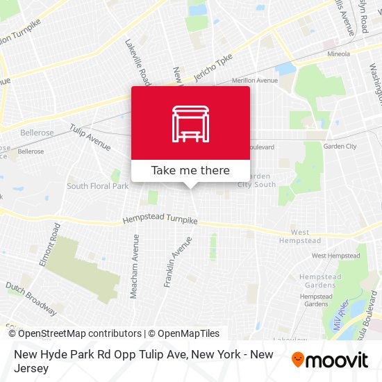 New Hyde Park Rd Opp Tulip Ave map