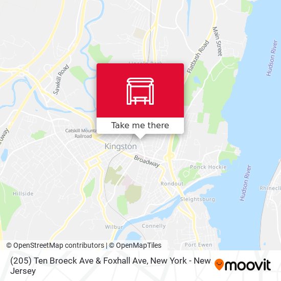 Mapa de (205) Ten Broeck Ave & Foxhall Ave