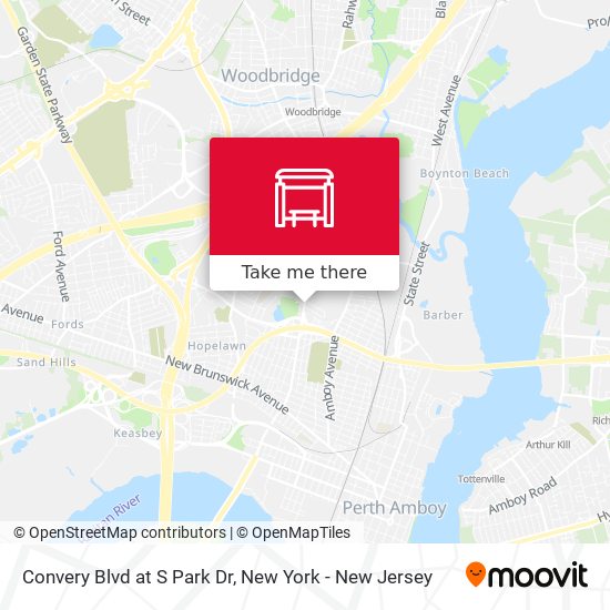 Mapa de Convery Blvd at S Park Dr