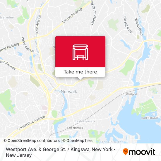 Mapa de Westport Ave. & George St. / Kingswa